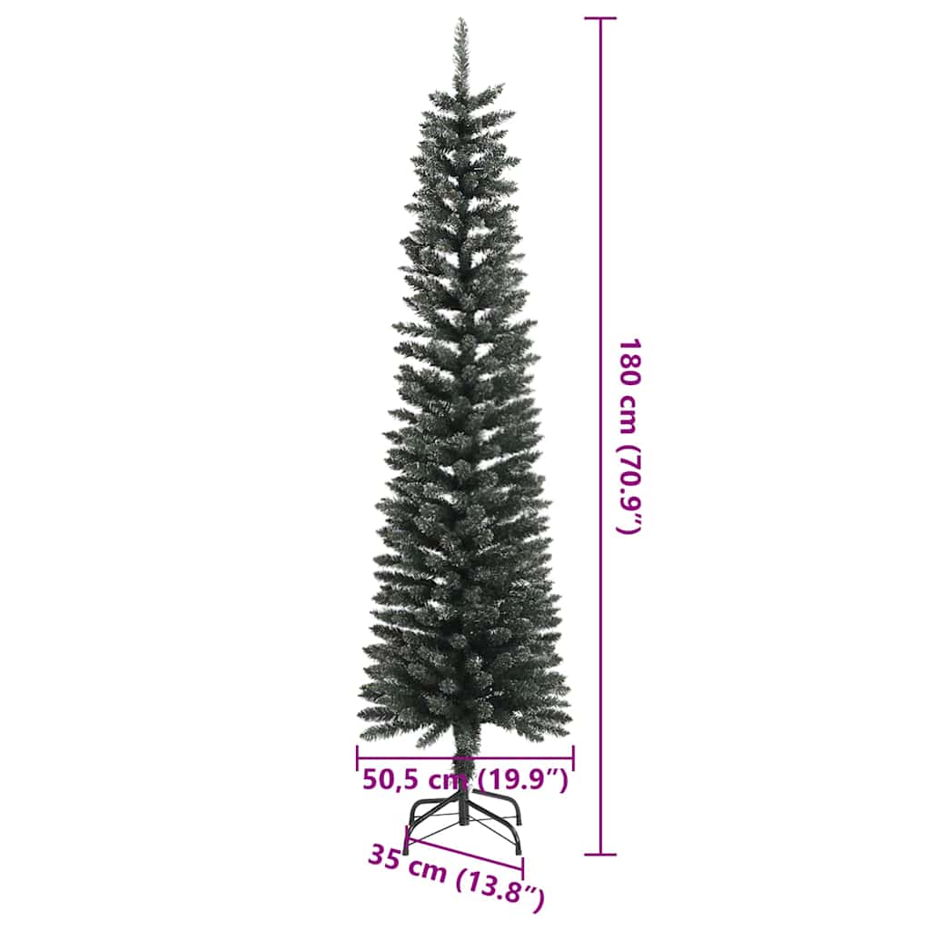 Albero di Natale artificiale con 300 LED Verde 180 cm
