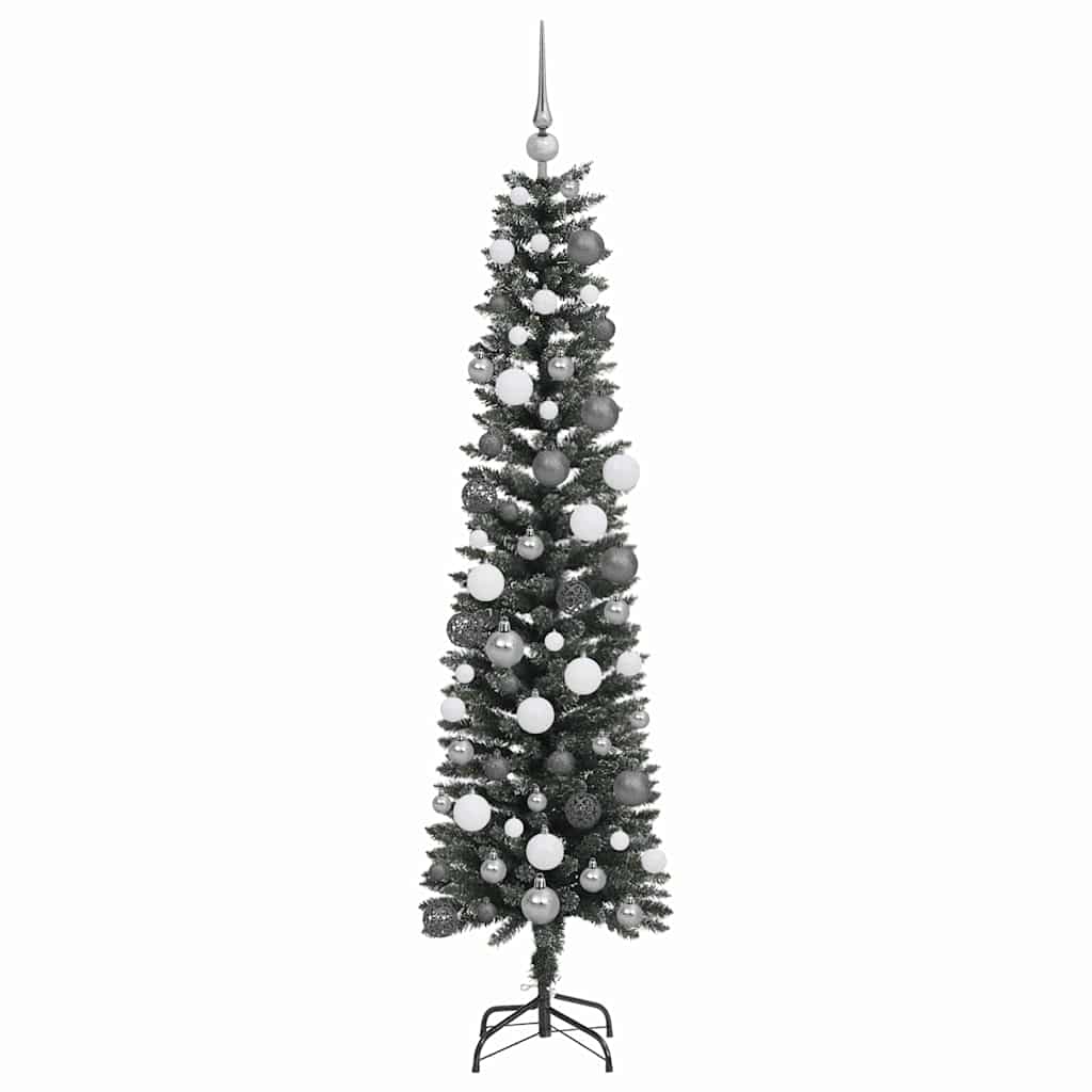 Albero di Natale artificiale con 300 LED Verde 180 cm