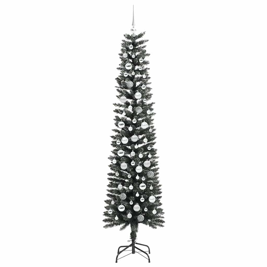 Albero di Natale artificiale con 300 LED Verde 210 cm