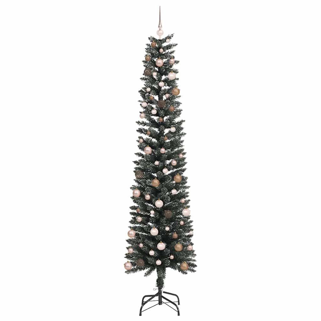 Albero di Natale artificiale con 300 LED Verde 240 cm
