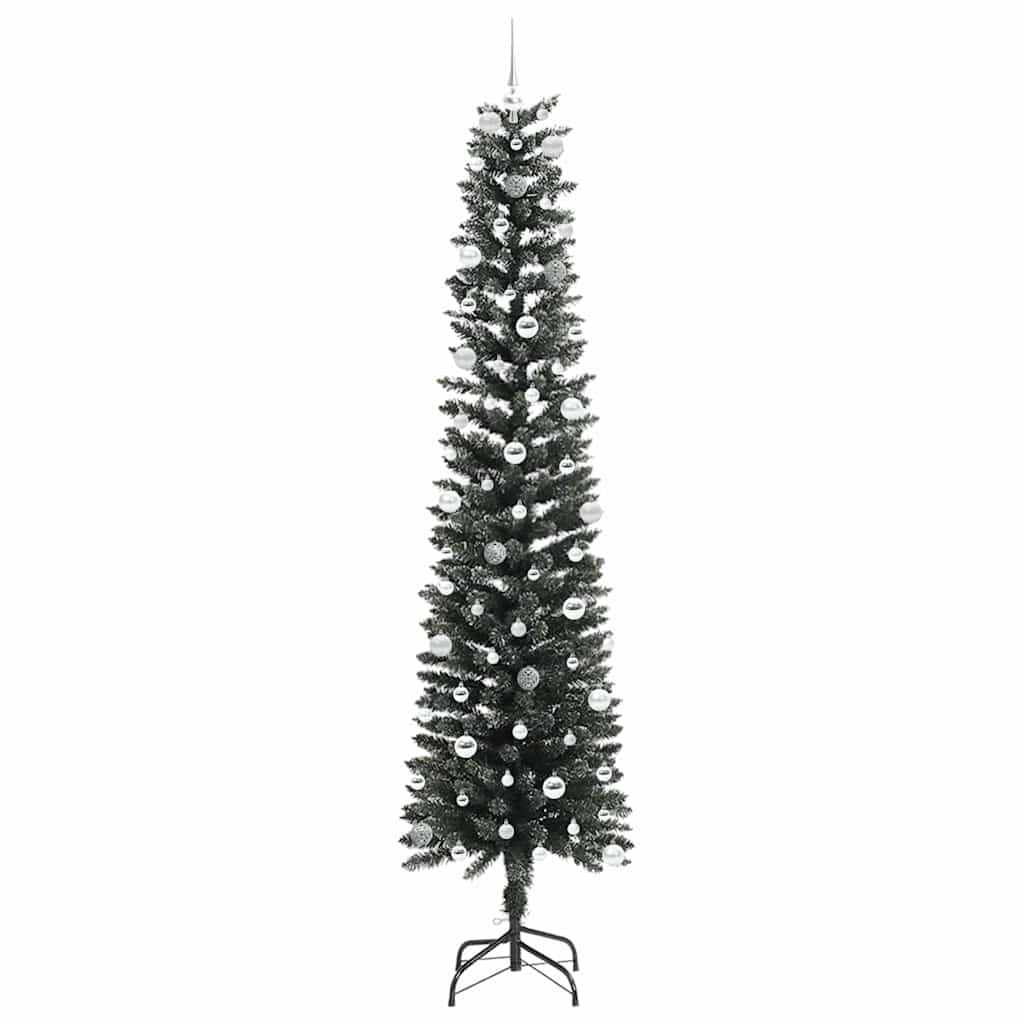 Albero di Natale artificiale con 300 LED Verde 240 cm