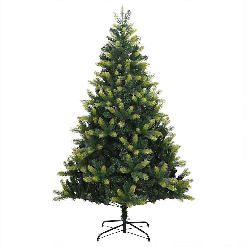 Albero di Natale Artificiale a Cerniera con 300 LED Verde