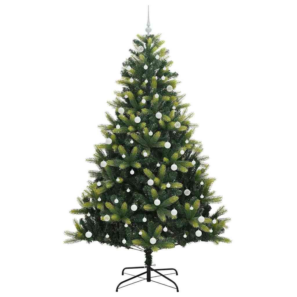 Albero di Natale Artificiale a Cerniera con 300 LED Verde