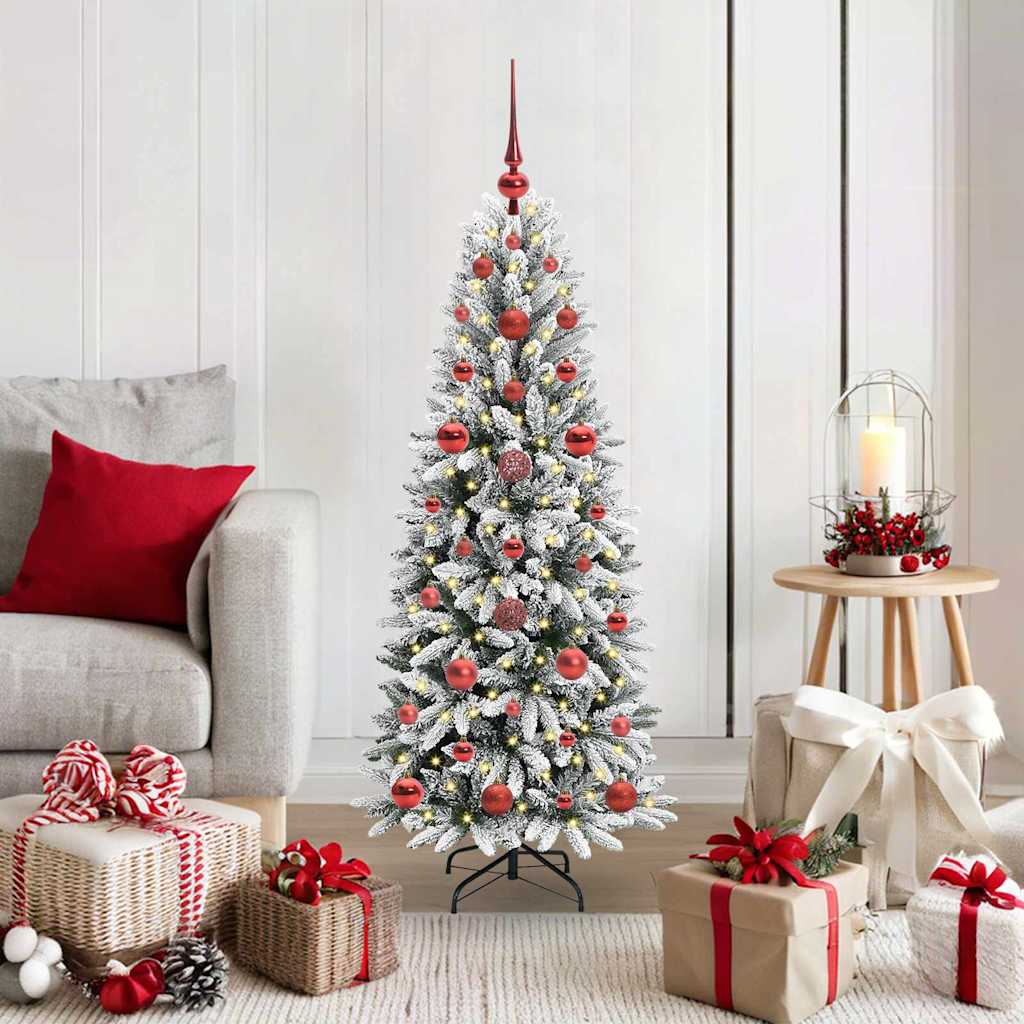 Albero di Natale artificiale Bianco 120 cm