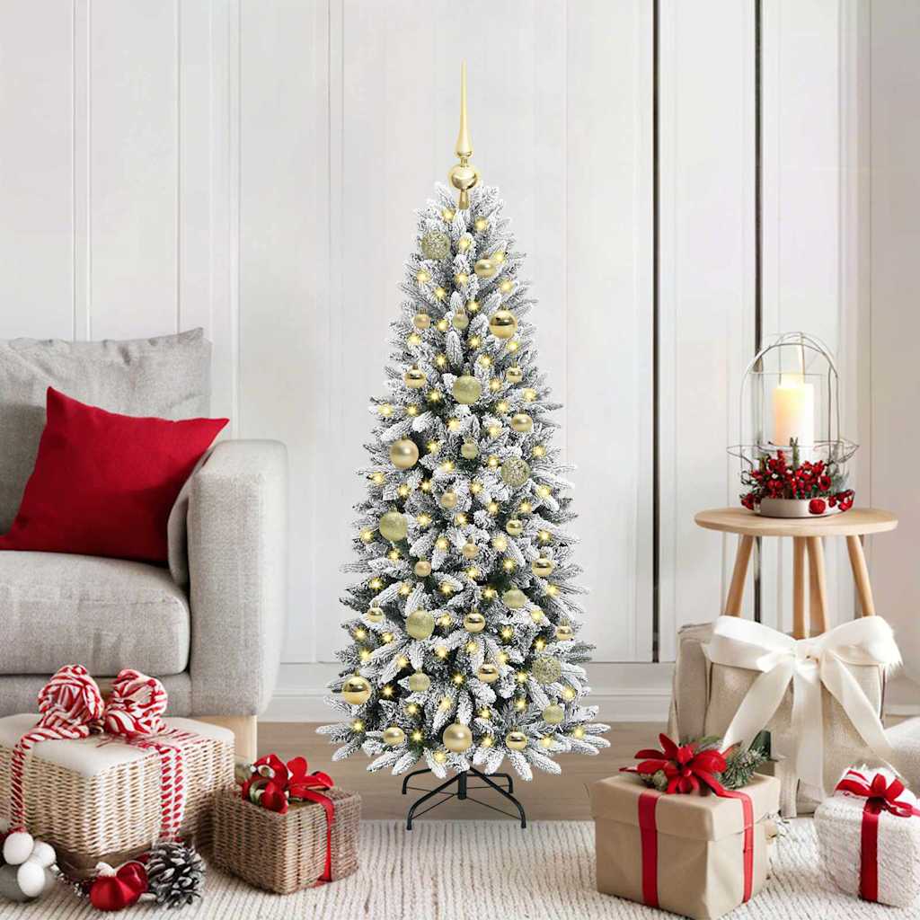 Albero di Natale artificiale Bianco 120 cm