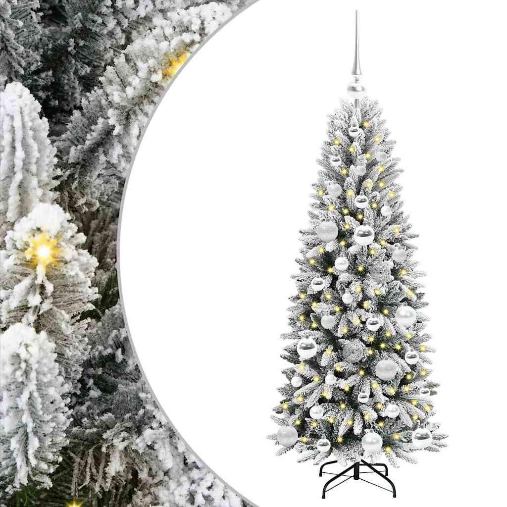 Albero di Natale artificiale Bianco 120 cm