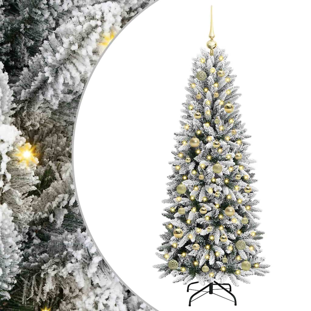 Albero di Natale artificiale Bianco 150 cm