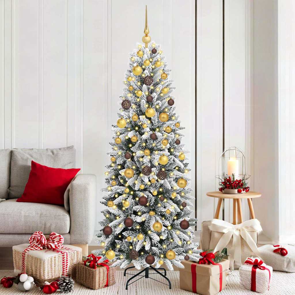 Albero di Natale artificiale Bianco 180 cm