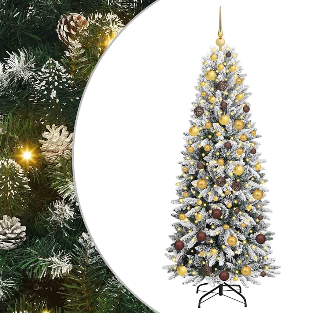 Albero di Natale artificiale Bianco 180 cm