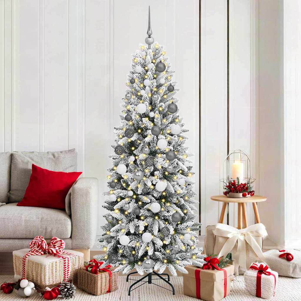 Albero di Natale artificiale Bianco 180 cm
