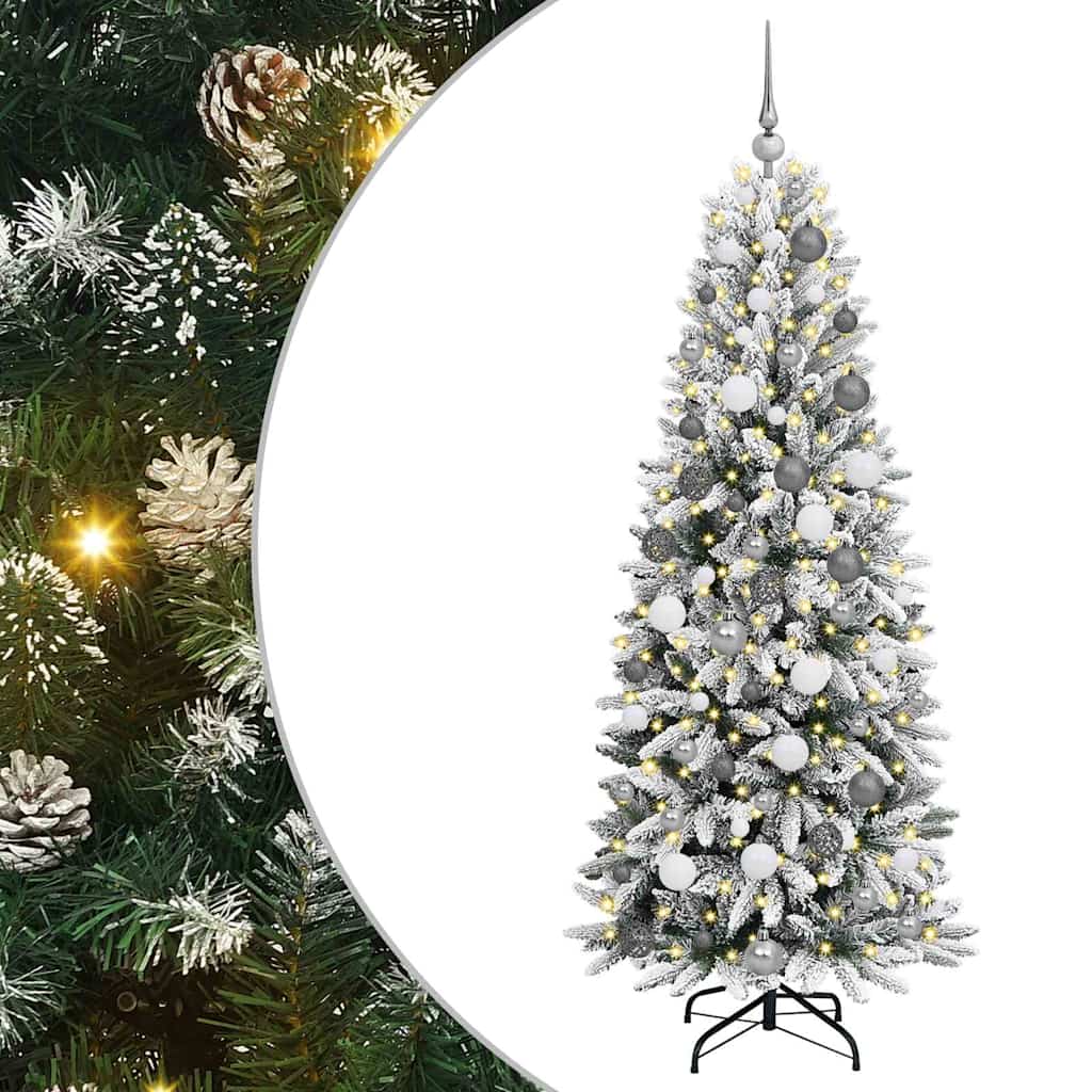 Albero di Natale artificiale Bianco 180 cm