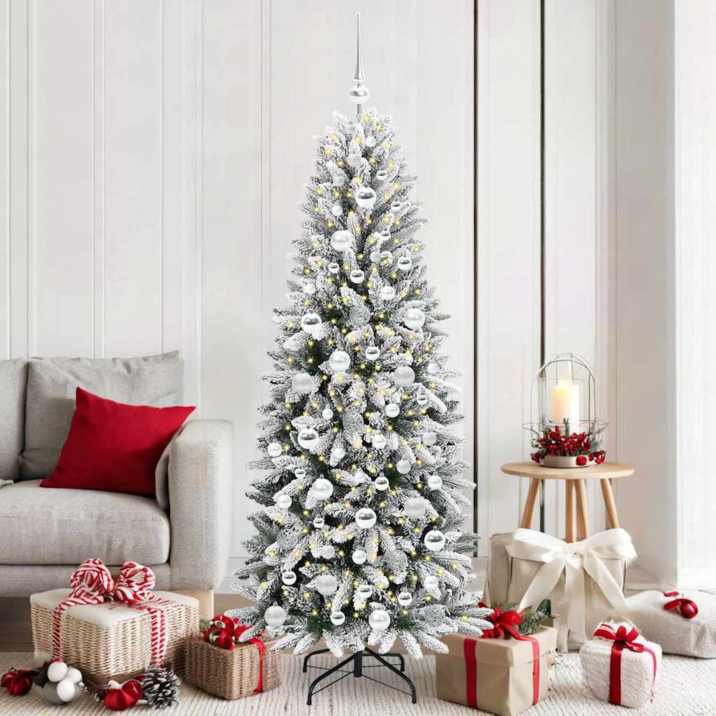 Albero di Natale artificiale Bianco 180 cm