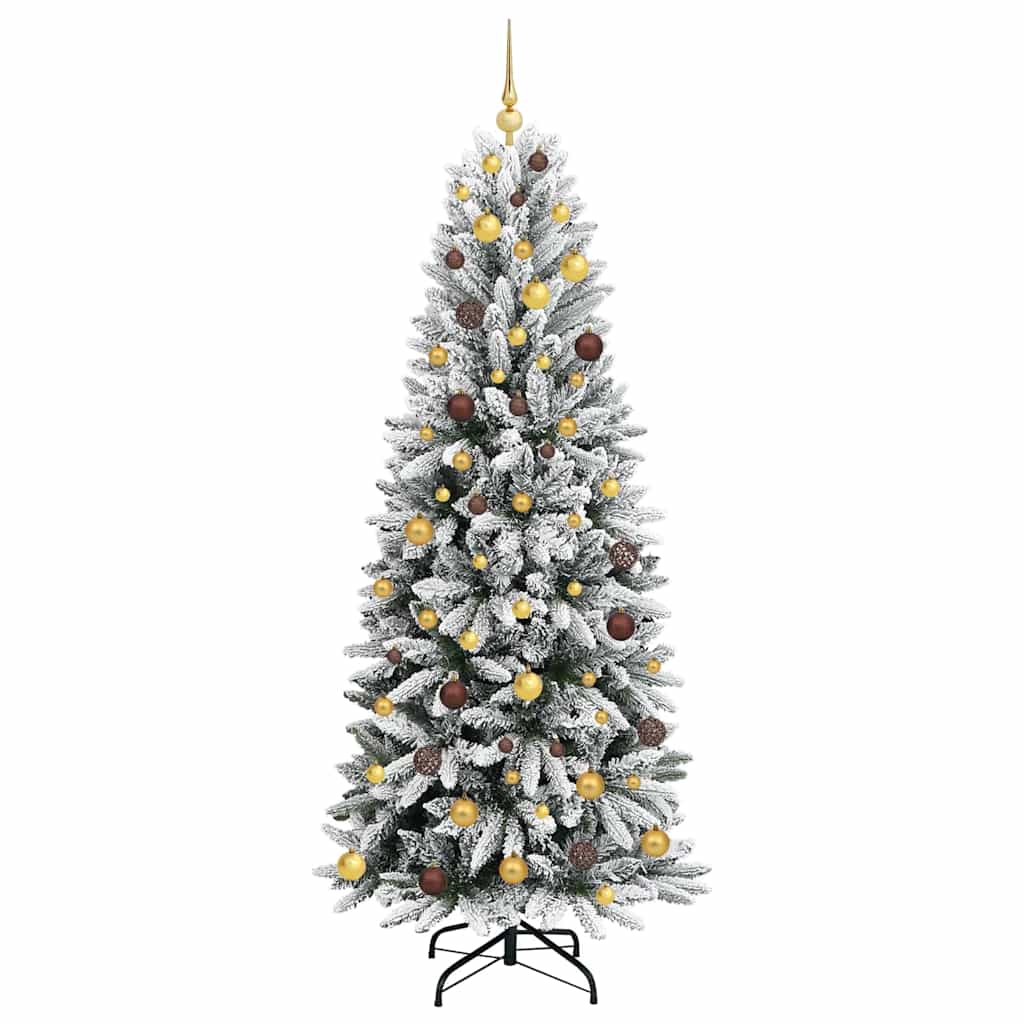 Albero di Natale artificiale Bianco 210 cm