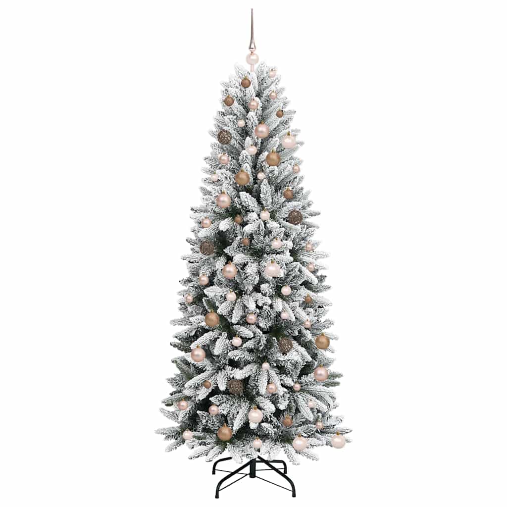 Albero di Natale artificiale Bianco 210 cm