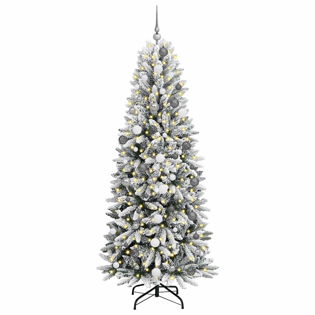 Albero di Natale artificiale Bianco 210 cm