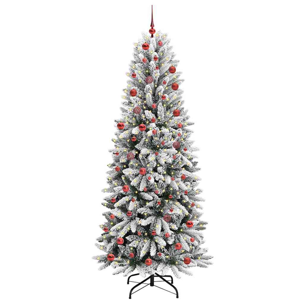 Albero di Natale artificiale Bianco 210 cm