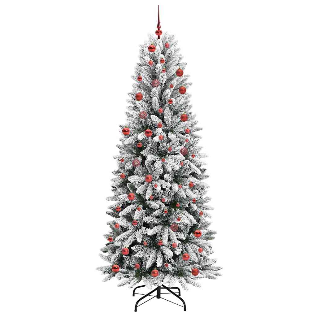 Albero di Natale artificiale Bianco 210 cm
