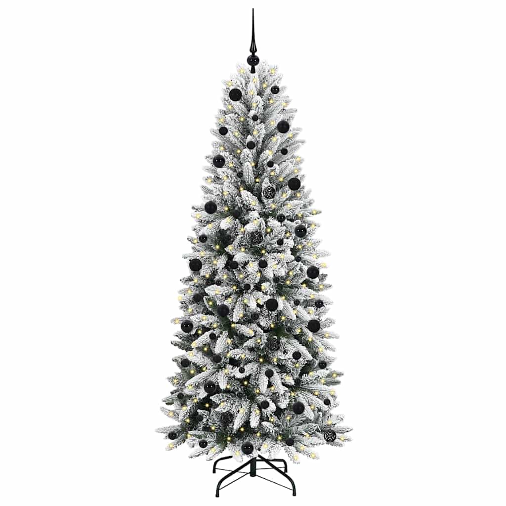 Albero di Natale artificiale Bianco 210 cm
