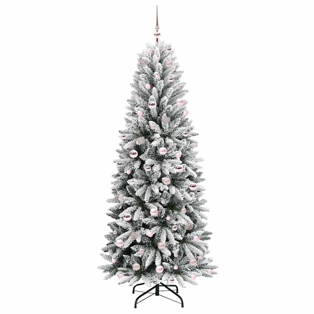 Albero di Natale artificiale Bianco 210 cm