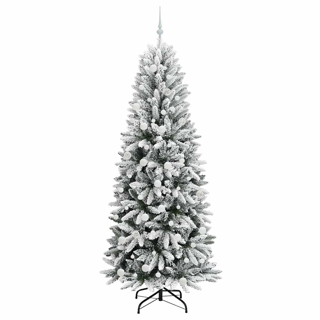 Albero di Natale artificiale Bianco 210 cm