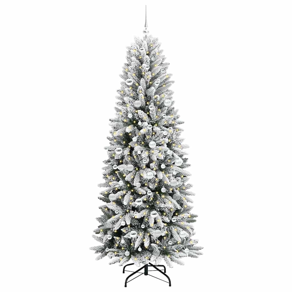 Albero di Natale artificiale Bianco 210 cm