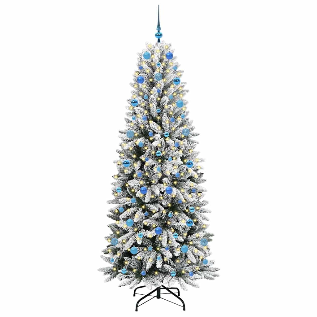 Albero di Natale artificiale Bianco 210 cm