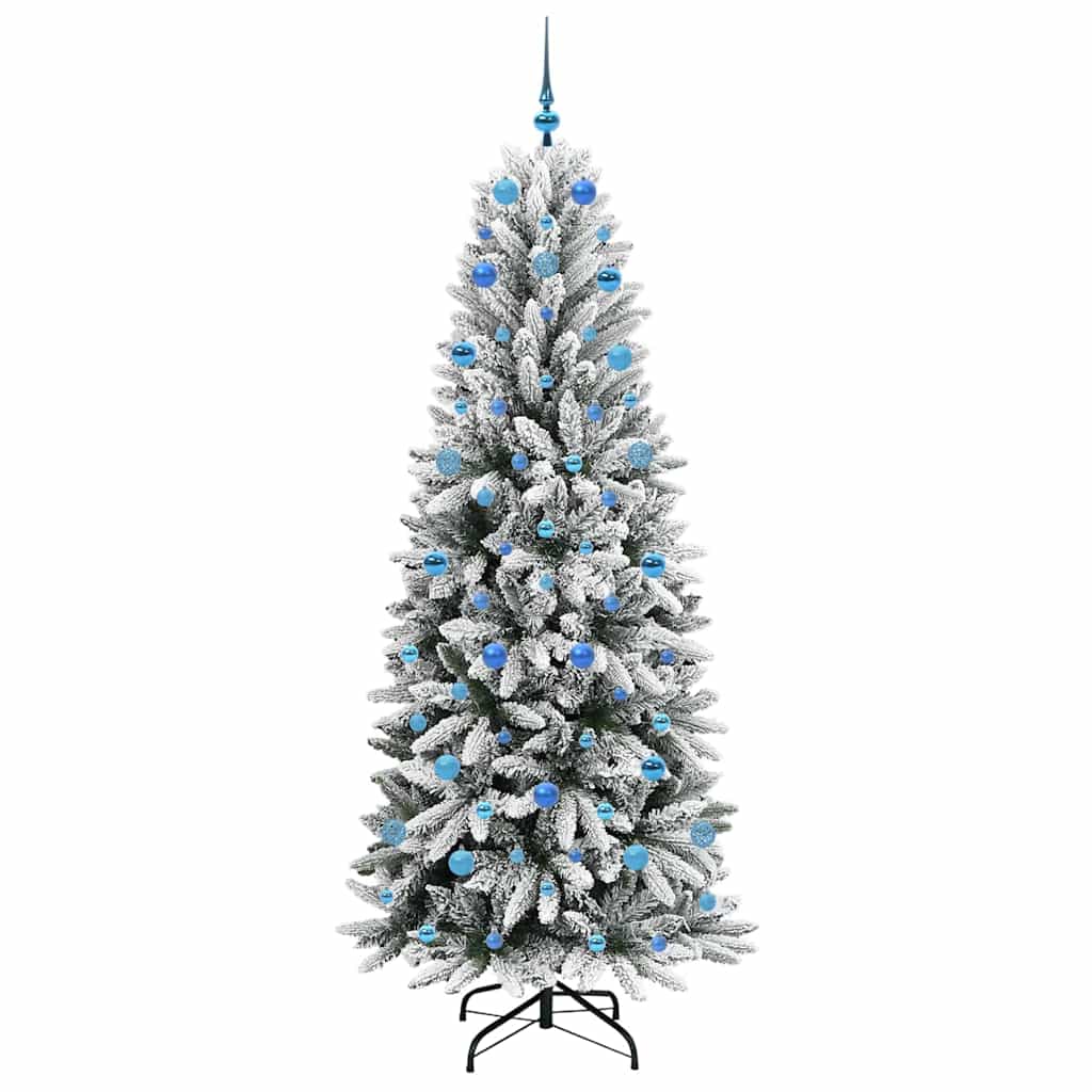 Albero di Natale artificiale Bianco 210 cm