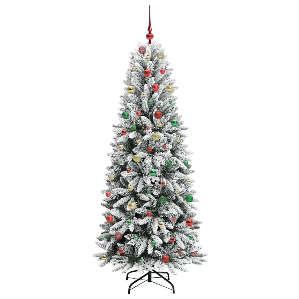 Albero di Natale artificiale Bianco 210 cm