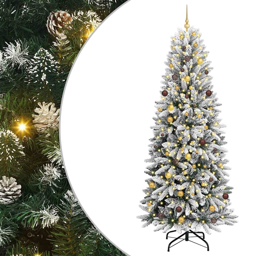 Albero di Natale artificiale Bianco 240 cm