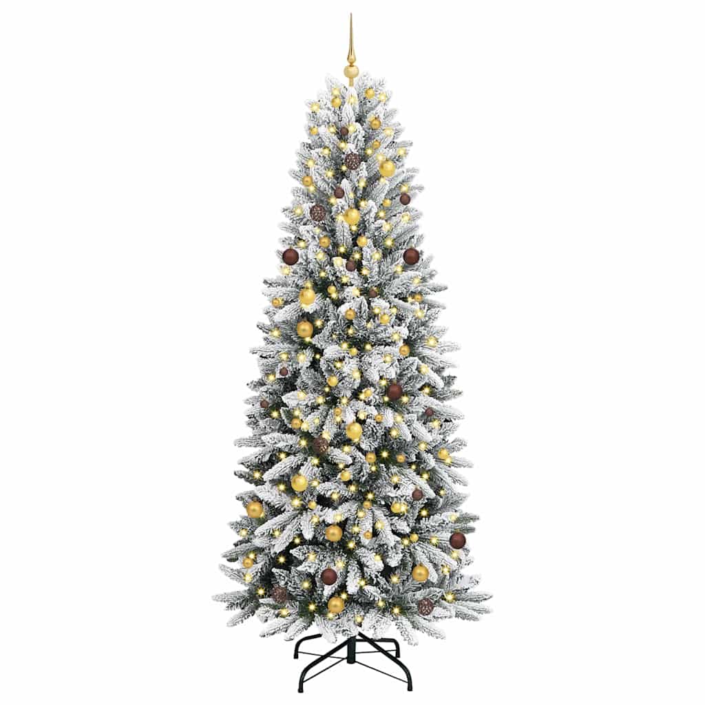 Albero di Natale artificiale Bianco 240 cm