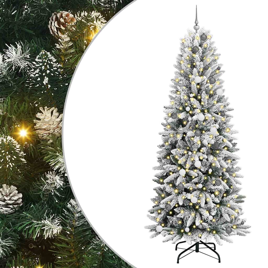 Albero di Natale artificiale Bianco 240 cm