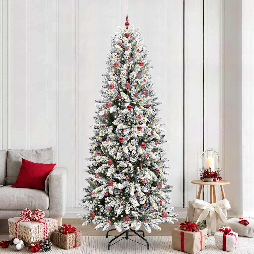 Albero di Natale artificiale Bianco 240 cm