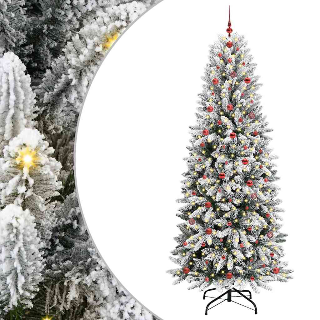 Albero di Natale artificiale Bianco 240 cm