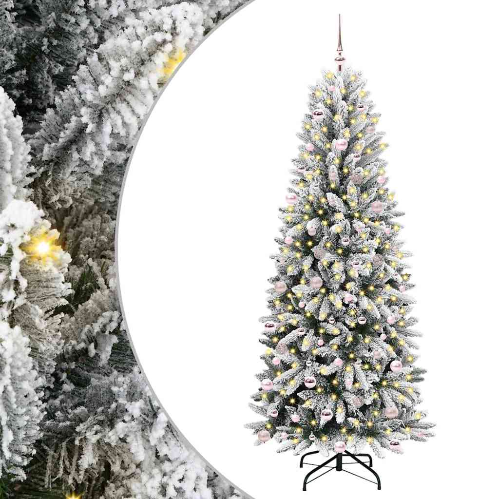 Albero di Natale artificiale Bianco 240 cm