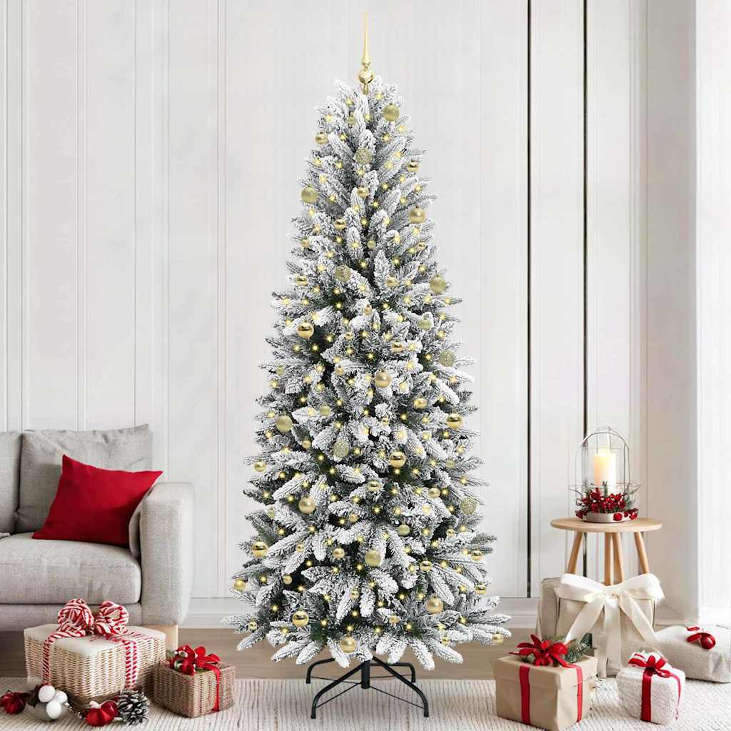 Albero di Natale artificiale Bianco 240 cm