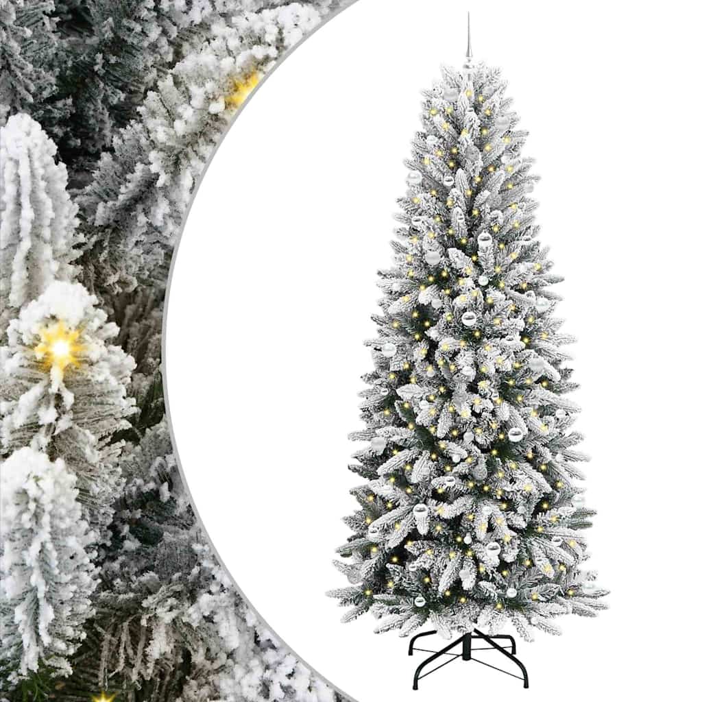 Albero di Natale artificiale Bianco 240 cm