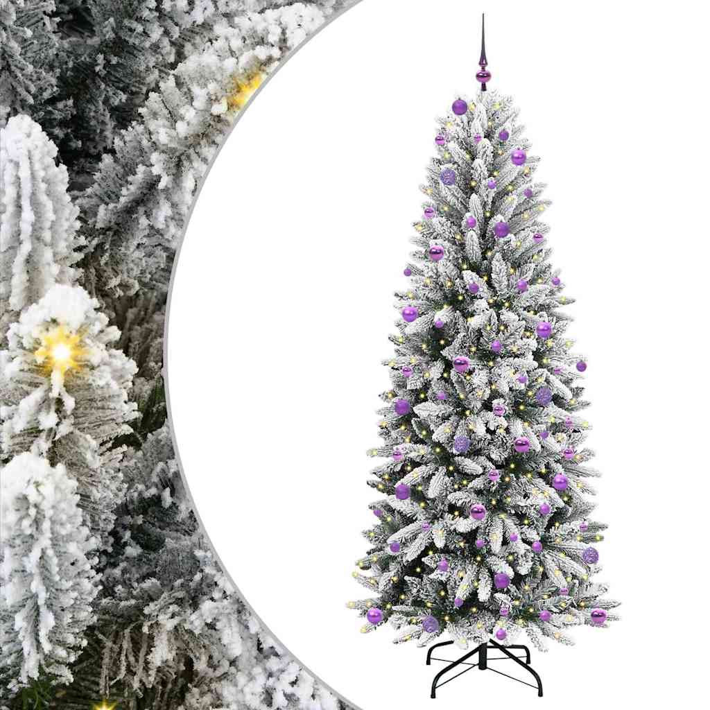 Albero di Natale artificiale Bianco 240 cm