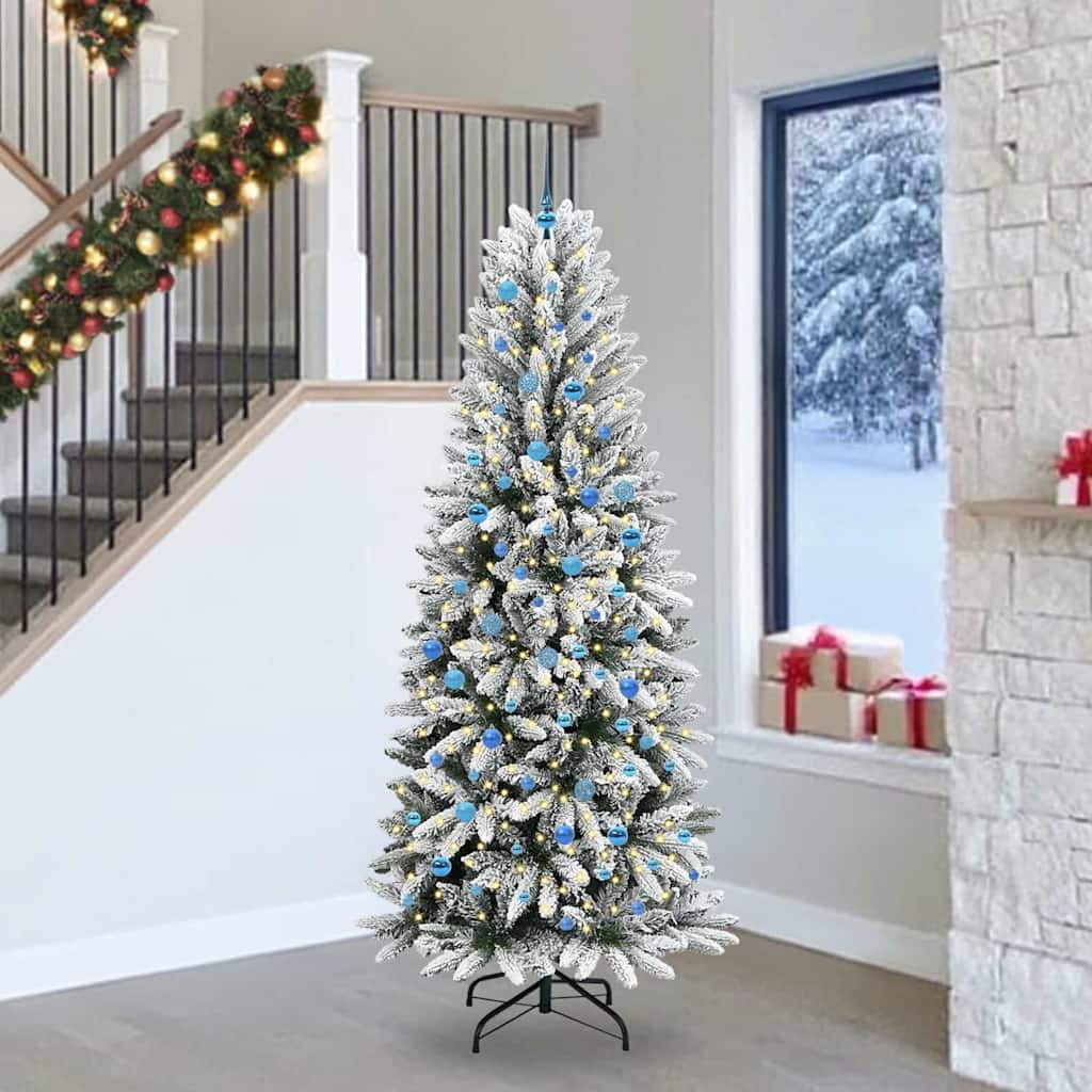 Albero di Natale artificiale Bianco 240 cm