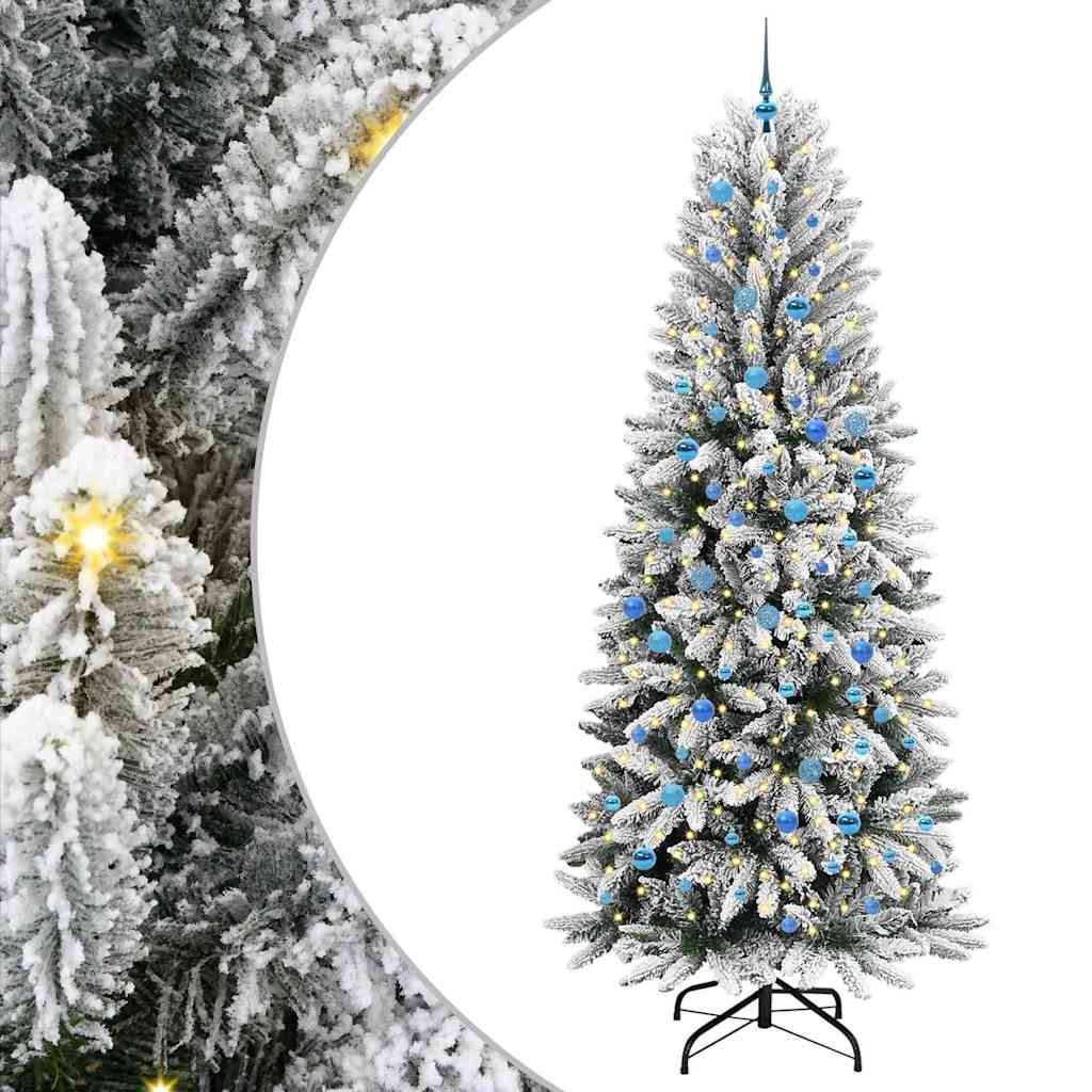 Albero di Natale artificiale Bianco 240 cm