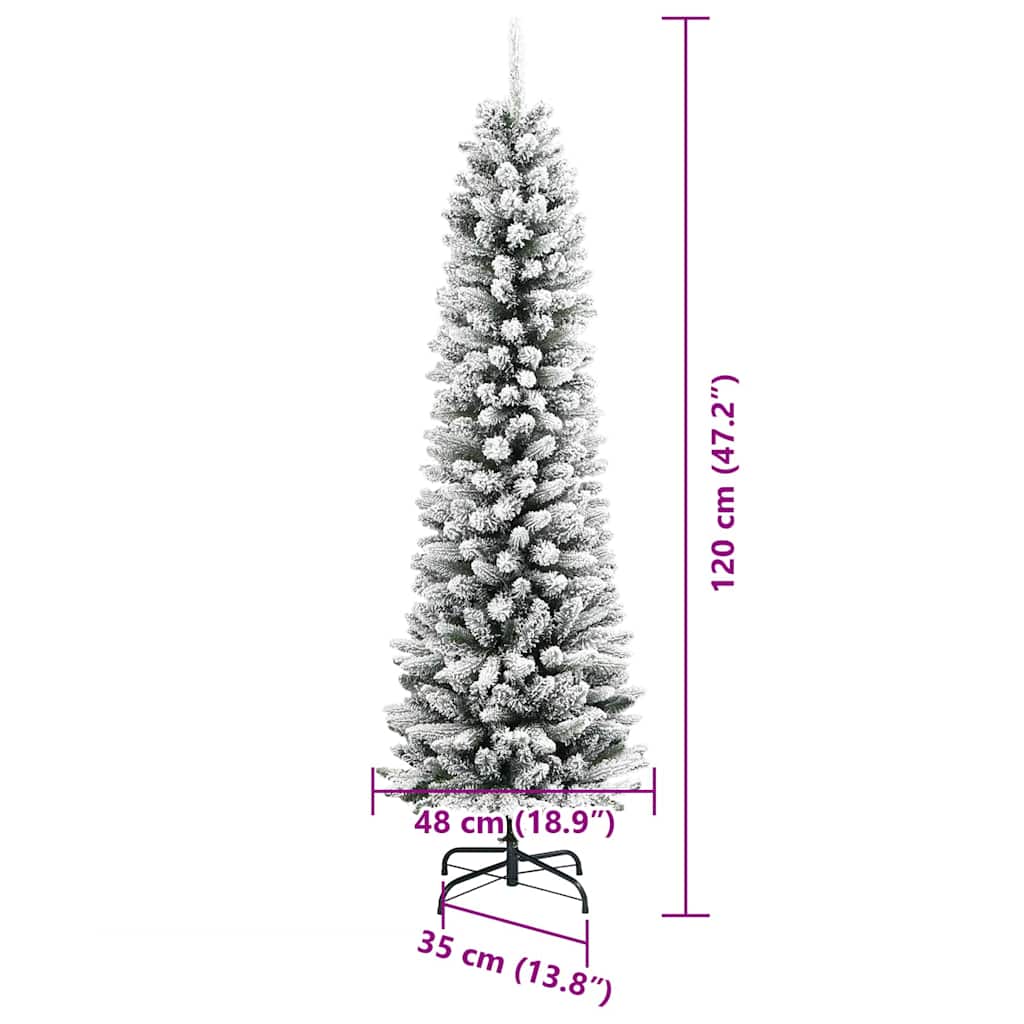 Albero di Natale artificiale Bianco 120 cm