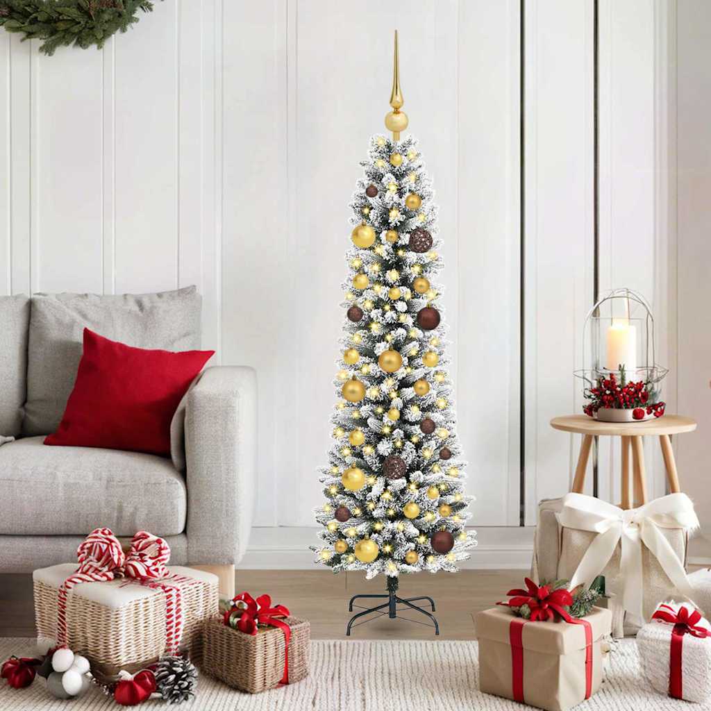 Albero di Natale artificiale Bianco 150 cm
