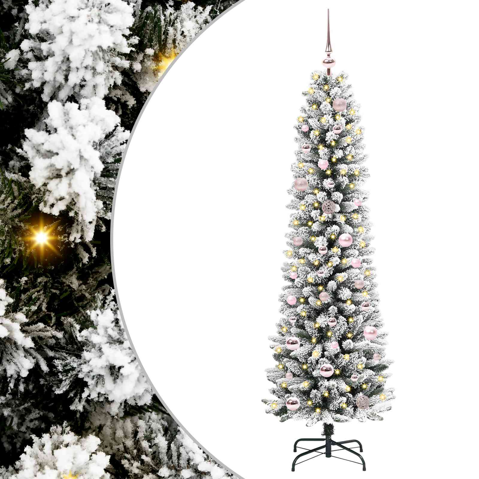 Albero di Natale artificiale Bianco 150 cm