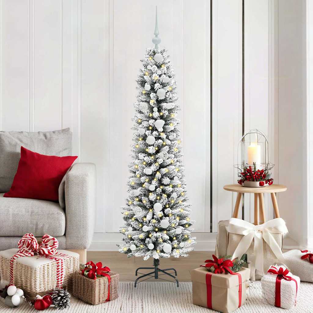 Albero di Natale artificiale Bianco 150 cm