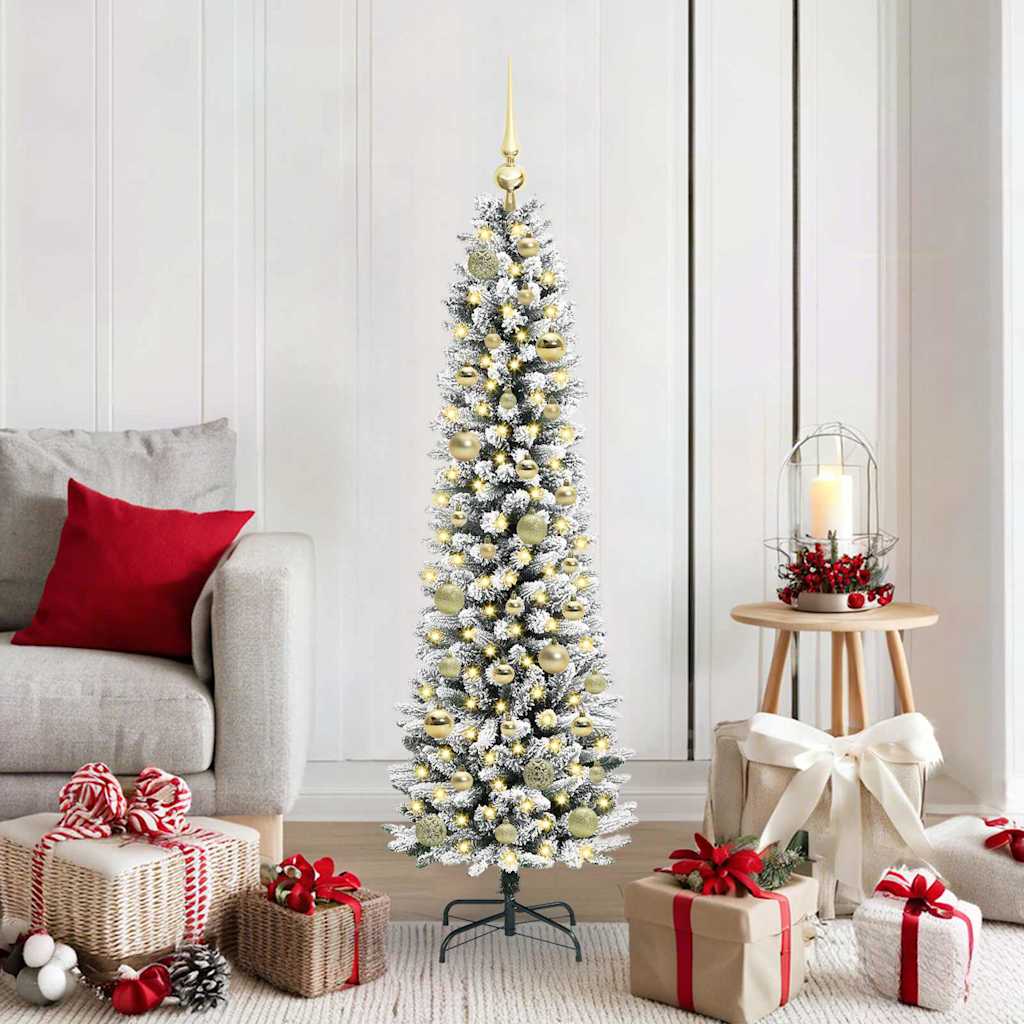 Albero di Natale artificiale Bianco 150 cm