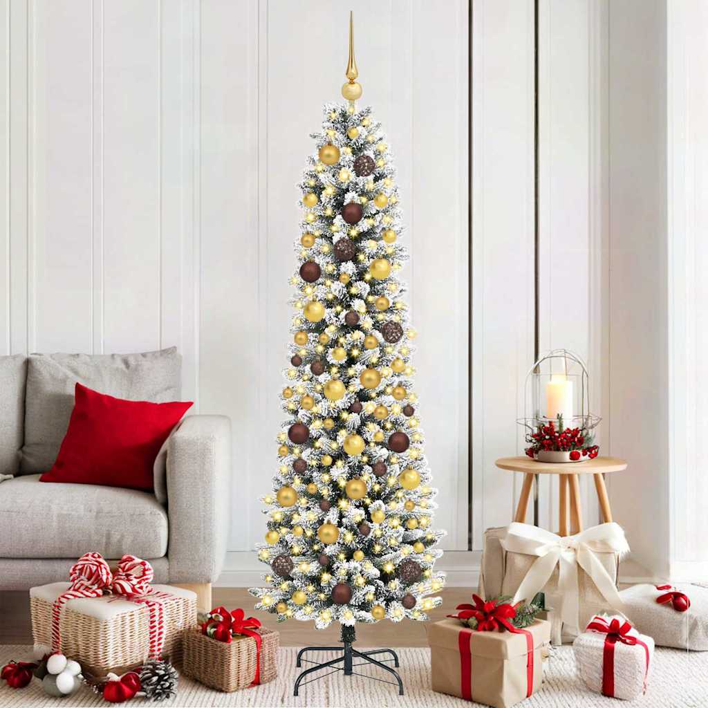 Albero di Natale artificiale Bianco 180 cm