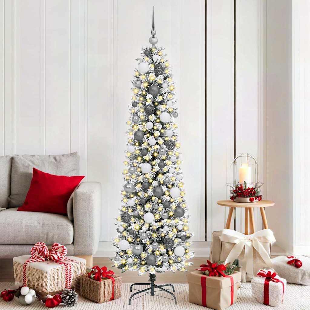Albero di Natale artificiale Bianco 180 cm