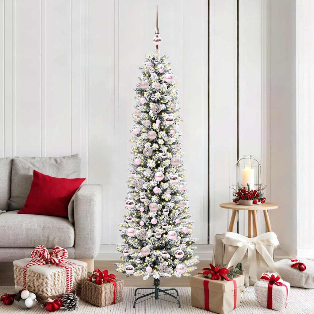 Albero di Natale artificiale Bianco 180 cm