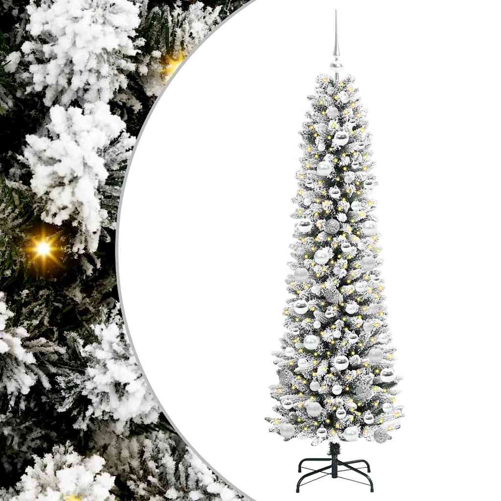 Albero di Natale artificiale Bianco 180 cm