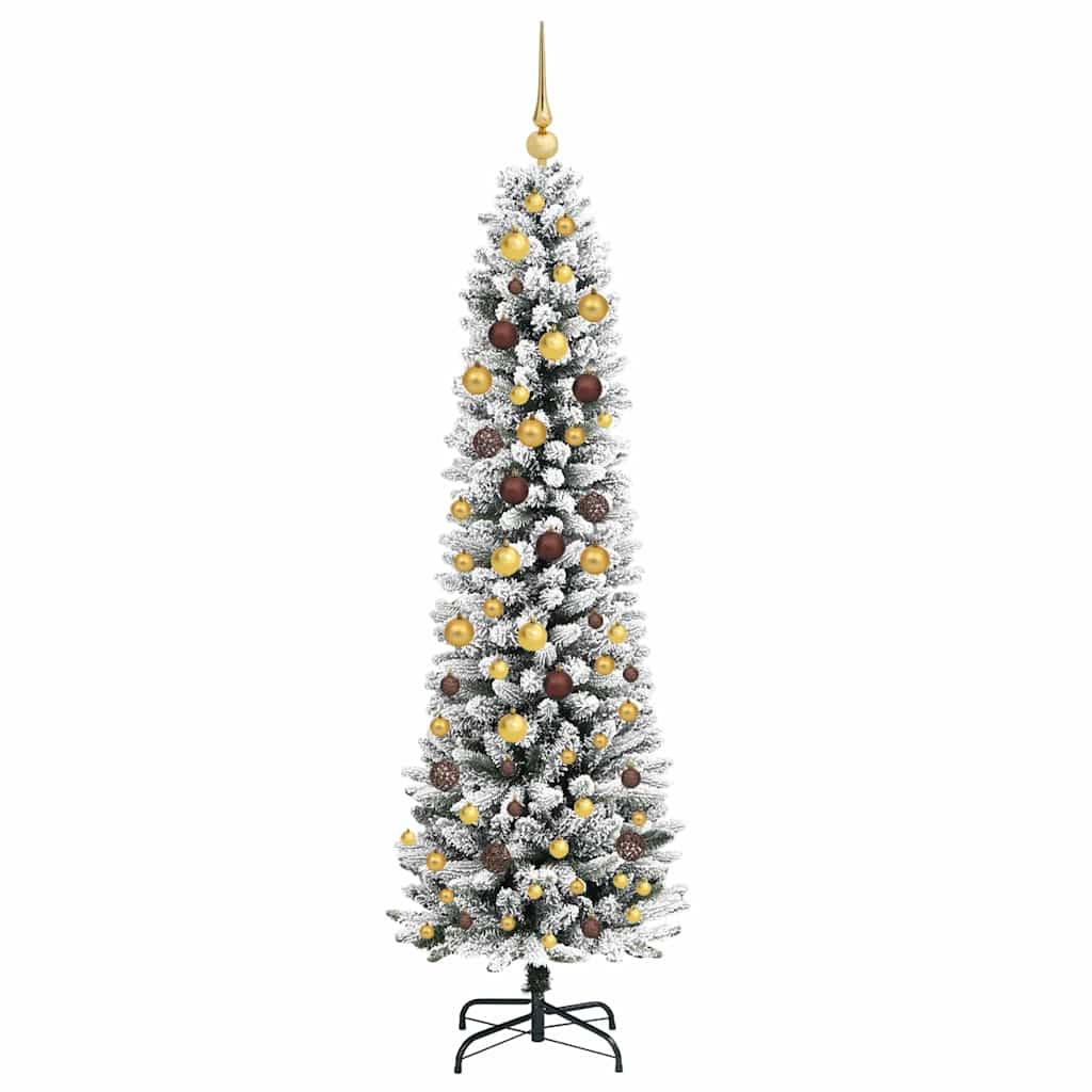 Albero di Natale artificiale Bianco 210 cm