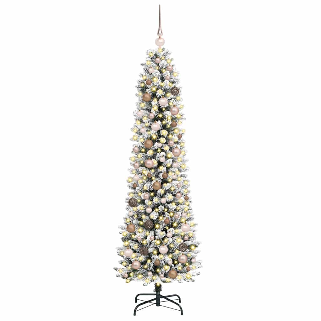 Albero di Natale artificiale Bianco 210 cm